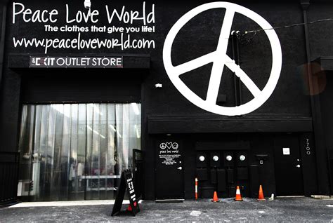 peace love world outlet store